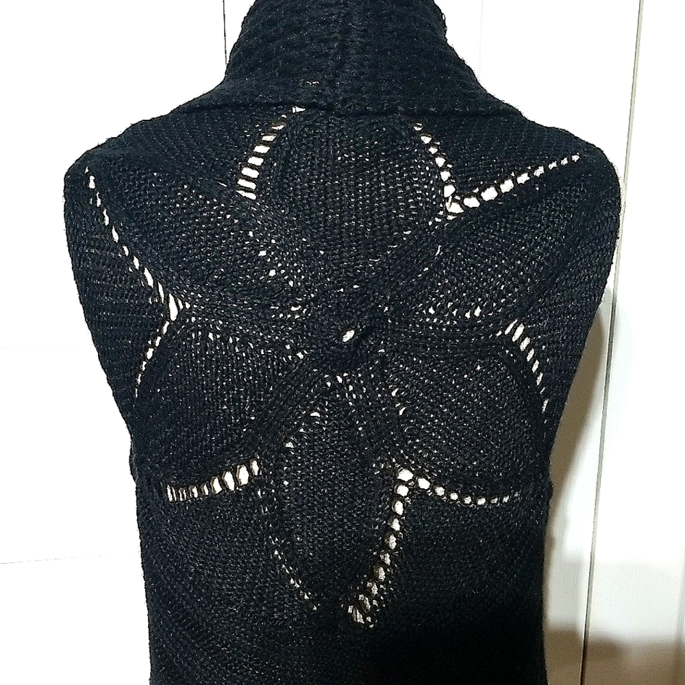 Vintage Knit Shrug Vest